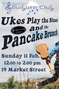 Ukes Play The Blues & Blues Brunch Sunday 11 Feb 12 midday